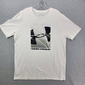 under armour t shirt mens xl heatgear short sleeve basketball gym outdoors